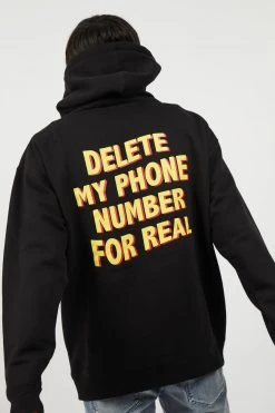 CASH Hoodies On Call Hoodie Black