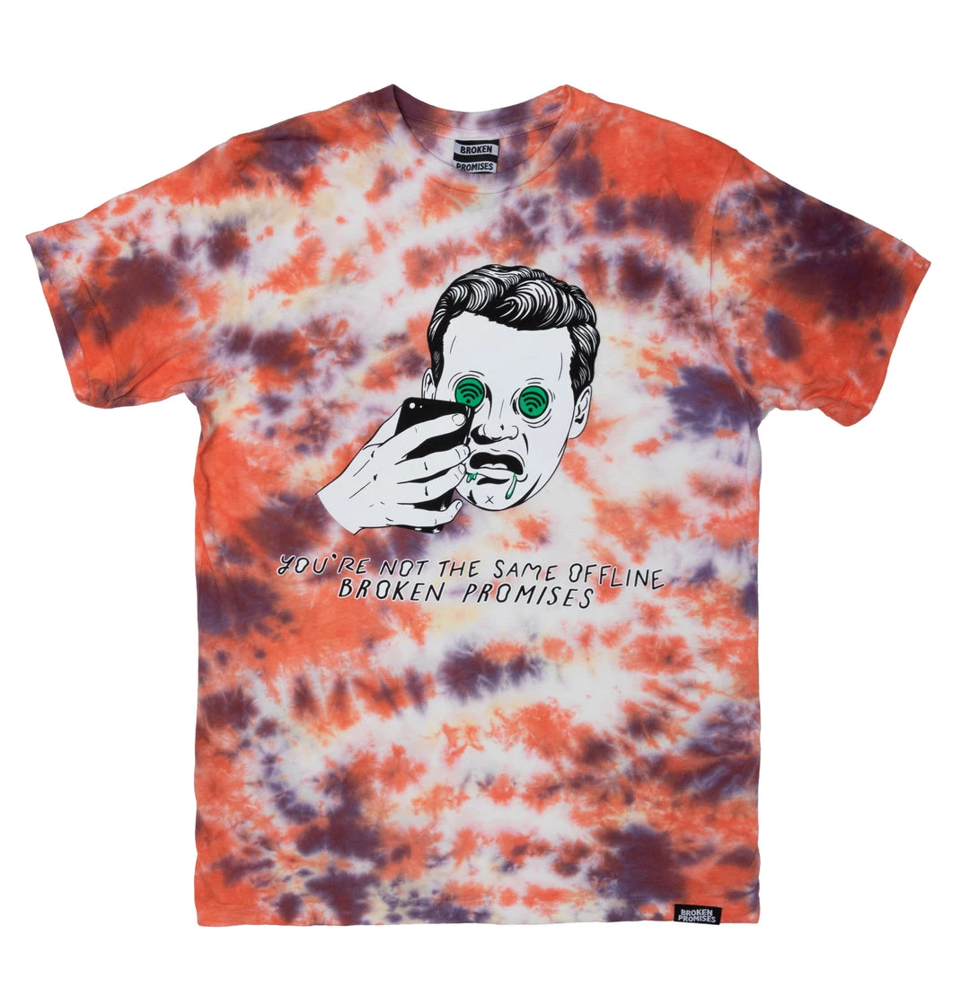 BROKEN PROMISES Catfish Tie Dye Tee Shirts