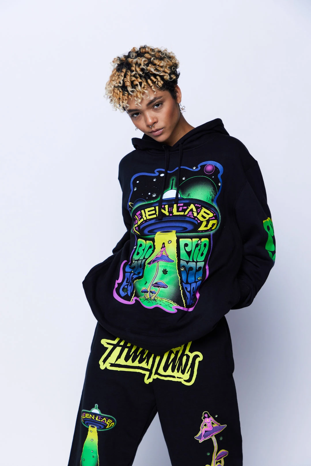 CASH BP X Alienlabs Invasion Hoodie