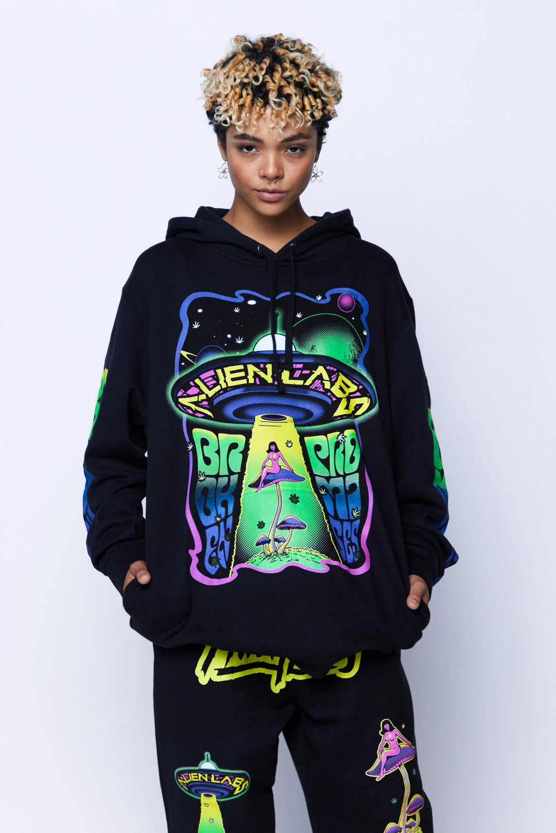 CASH BP X Alienlabs Invasion Hoodie