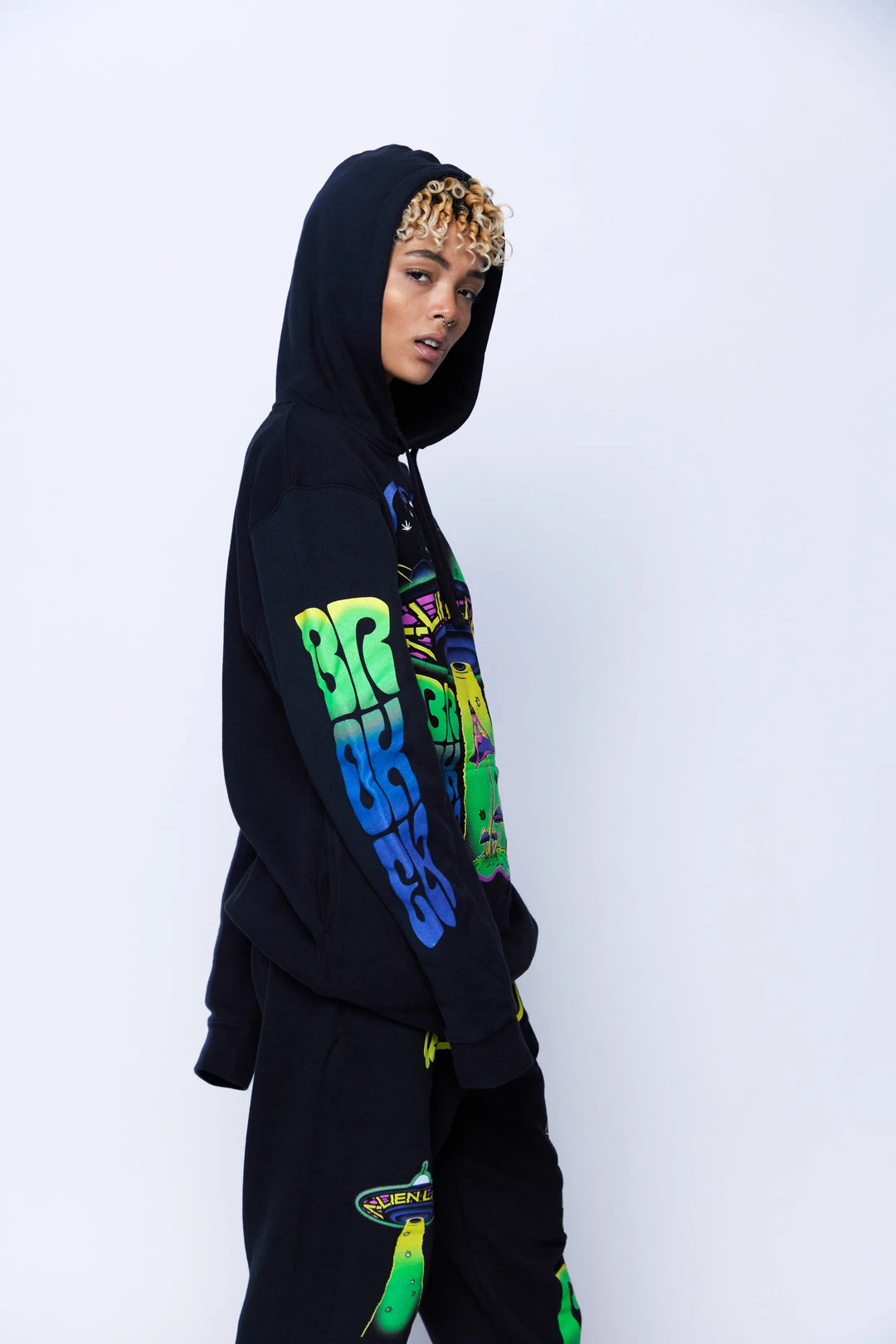 CASH BP X Alienlabs Invasion Hoodie
