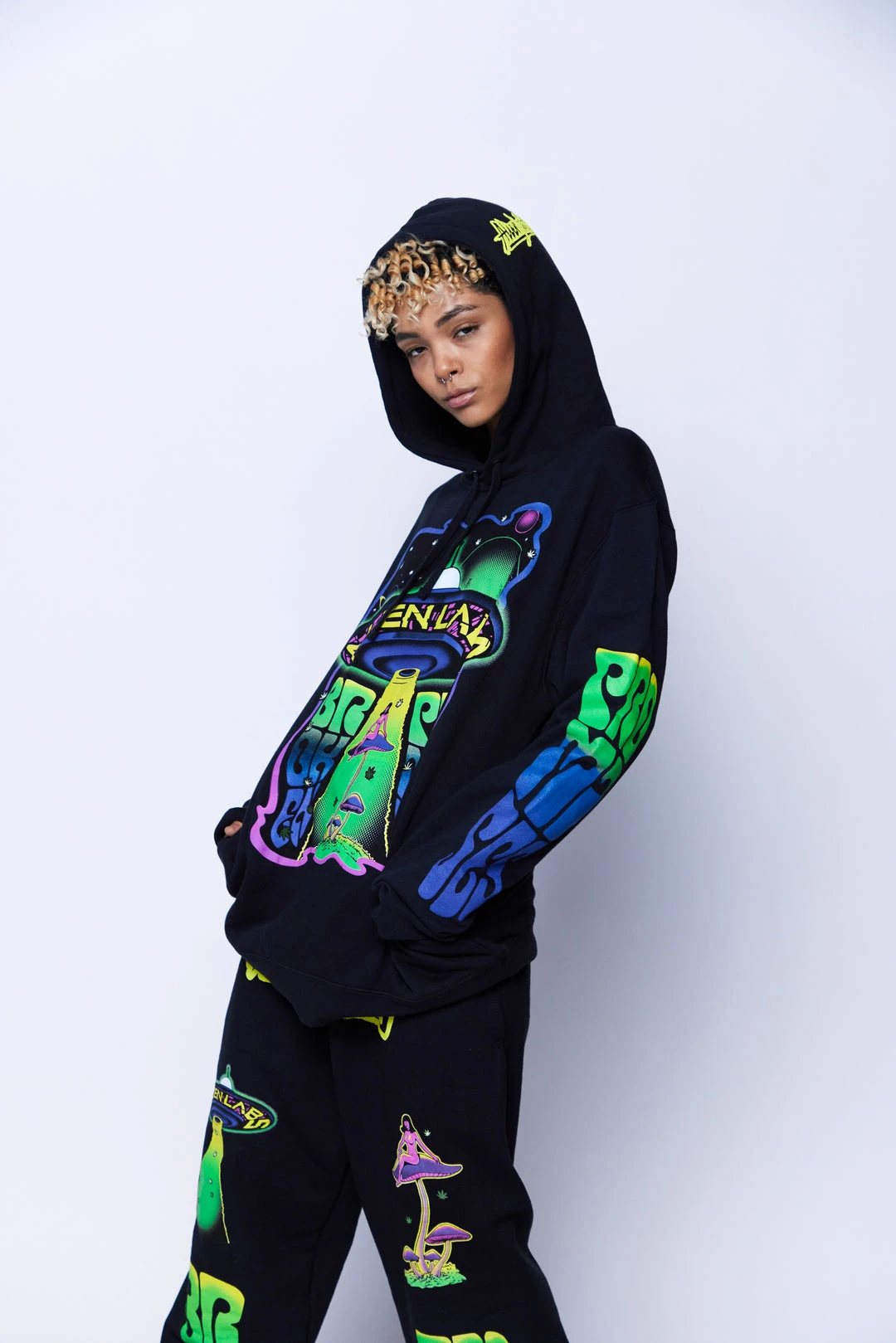 CASH BP X Alienlabs Invasion Hoodie