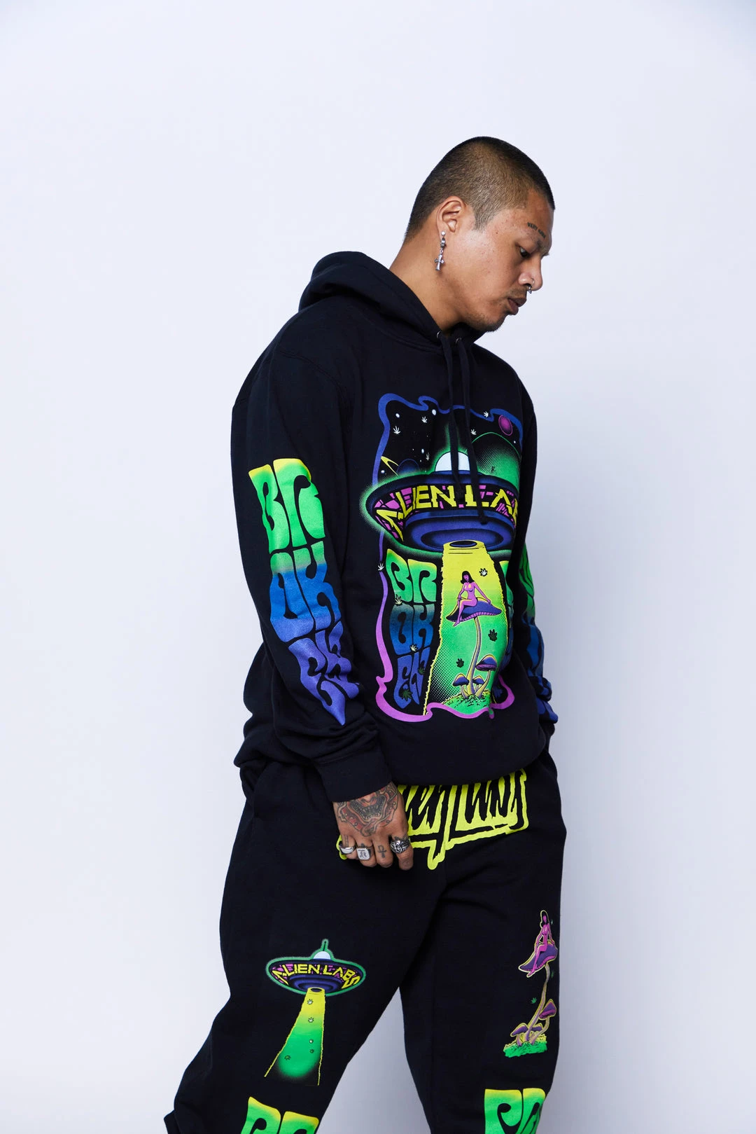 CASH BP X Alienlabs Invasion Hoodie