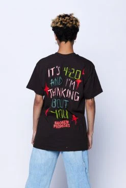 CASH Thinking Bout You Tee Chocolate
