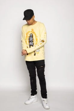 BROKEN PROMISES Shirts Forever Rollin L/S Yellow