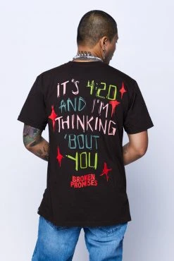 CASH Thinking Bout You Tee Chocolate