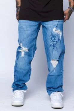 BROKEN PROMISES Wait Forever Blue Denim