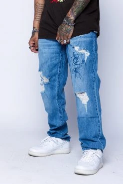 BROKEN PROMISES Wait Forever Blue Denim