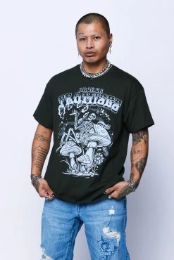 CASH Hypnotrip Tee Forest Shirts