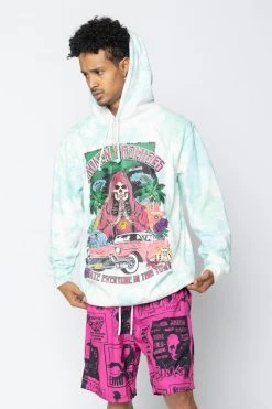 CASH Hoodies Hometown Tie Dye Hoodie