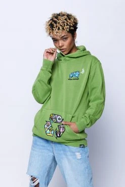 CASH Back Around Hoodie Green