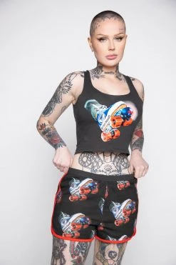 BROKEN PROMISES Juke Jams Short Black