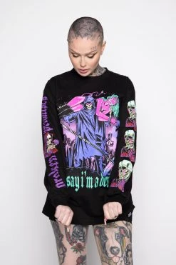 BROKEN PROMISES Takes One To Know One L/S Black Shirts