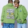 CASH Back Around Hoodie Green