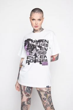 BROKEN PROMISES Shirts Respawn SST White