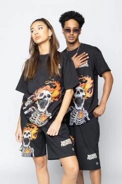 CASH Pyromaniac Champion Shorts