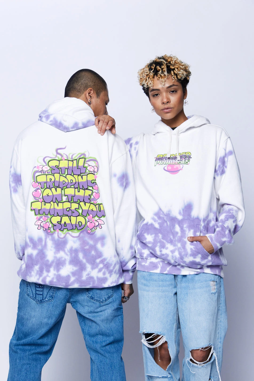 CASH Skeptical Tie Dye Hoodie