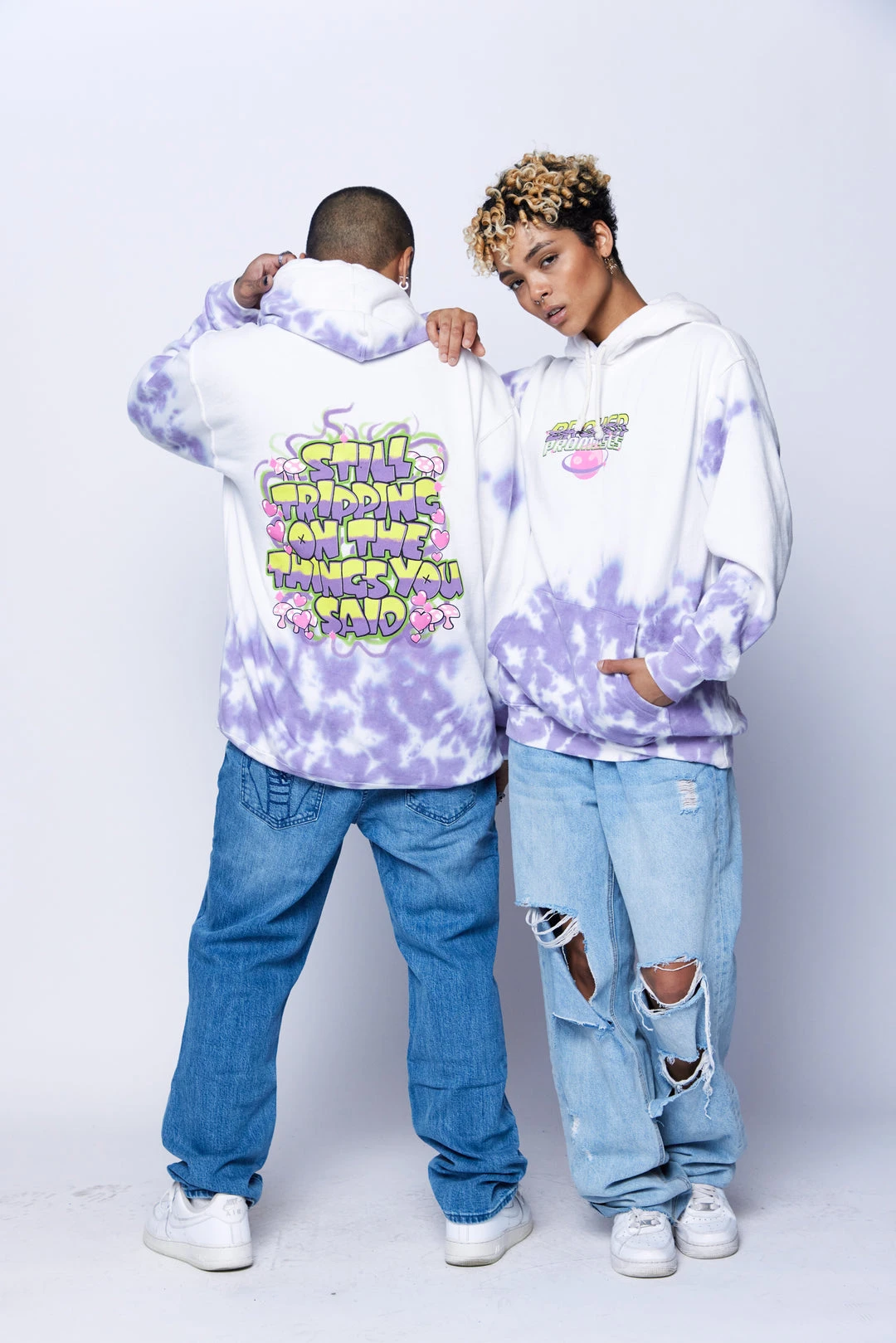 CASH Skeptical Tie Dye Hoodie