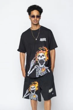 CASH Pyromaniac Champion Shorts