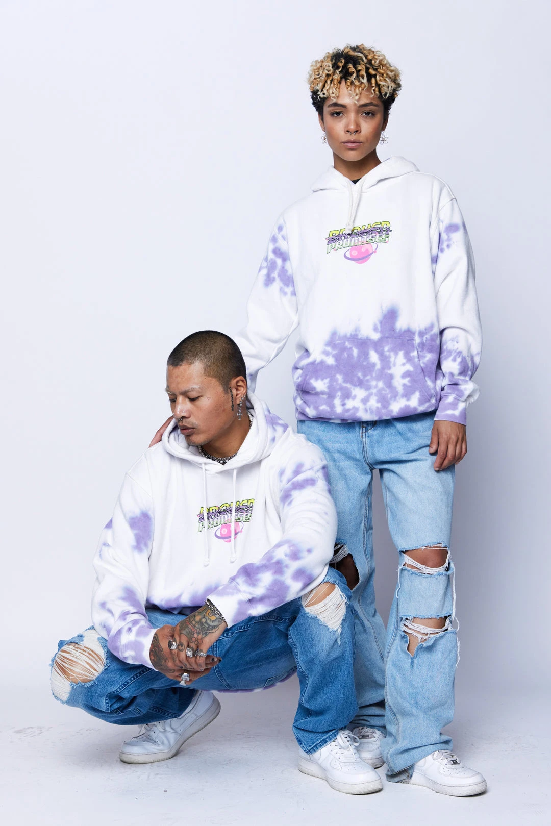 CASH Skeptical Tie Dye Hoodie
