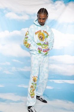 BROKEN PROMISES Contact High Tie Dye Hoodie - BPxYH Hoodies