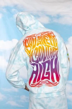 BROKEN PROMISES Contact High Tie Dye Hoodie - BPxYH Hoodies