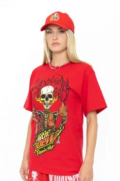 CASH Shirts BPxMTN DEW Scorched Tee Red