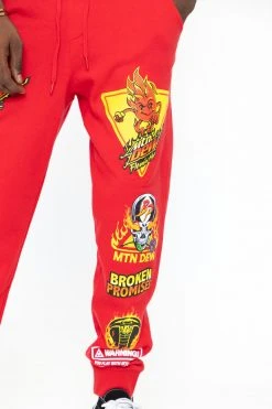 CASH BPxMTN DEW Warning Sign Sweatpants Bottoms