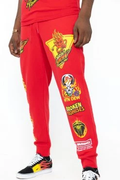 CASH BPxMTN DEW Warning Sign Sweatpants Bottoms