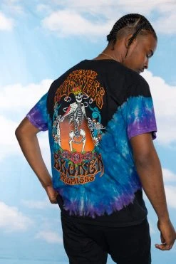 BROKEN PROMISES Crash And Burn V-Dye Tee - BPxYH Shirts