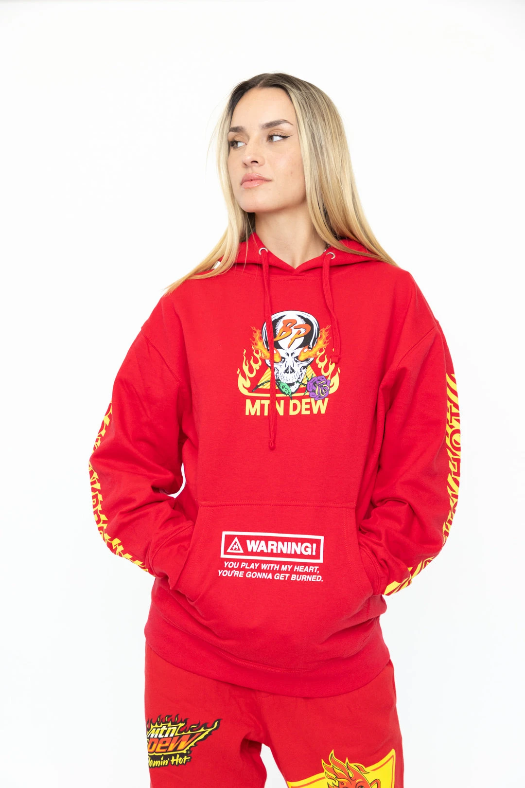 CASH Hoodies BPxMTN DEW Warning Sign Hoodie