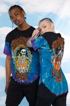 BROKEN PROMISES Crash And Burn V-Dye Tee - BPxYH Shirts