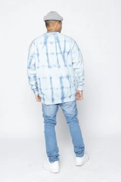 CASH Hoodies Feeling Maliblue Tie Dye Crew