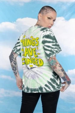 BROKEN PROMISES Things Have Changed Tie Dye Tee - BPxYH Shirts