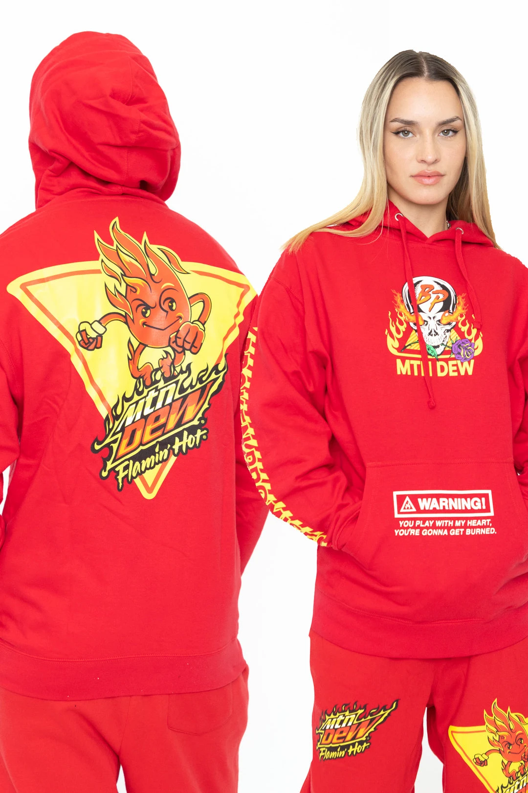 CASH Hoodies BPxMTN DEW Warning Sign Hoodie