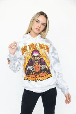 CASH Hoodies BPxMTN DEW Slow Burn Tie Dye Hoodie