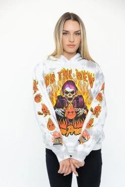 CASH Hoodies BPxMTN DEW Slow Burn Tie Dye Hoodie