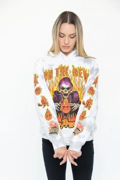 CASH Hoodies BPxMTN DEW Slow Burn Tie Dye Hoodie