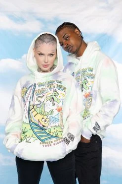 BROKEN PROMISES High To Ride Tie Dye Hoodie - BPxYH