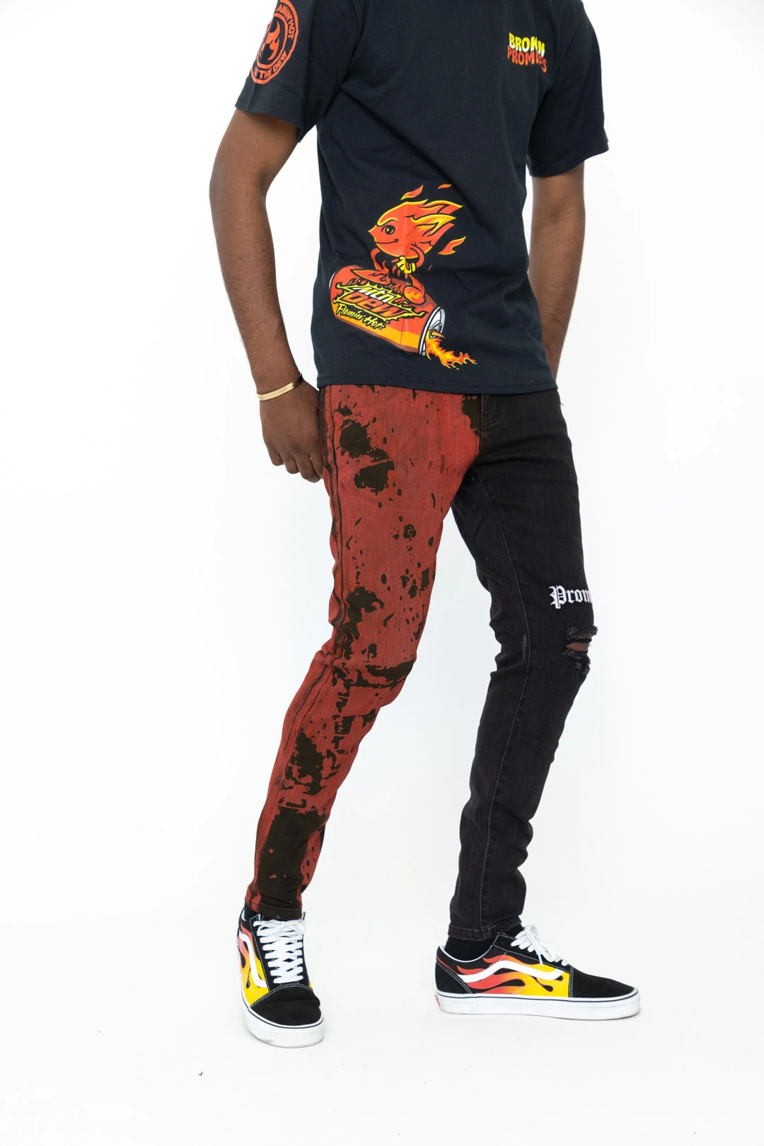 CASH Bred Denim Bottoms