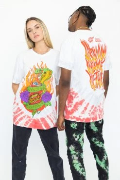 CASH BPxMTN DEW Down In Flames V-Dye Tee Shirts