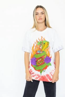 CASH BPxMTN DEW Down In Flames V-Dye Tee Shirts