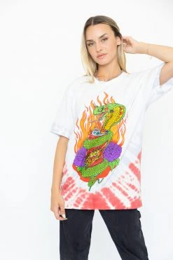 CASH BPxMTN DEW Down In Flames V-Dye Tee Shirts
