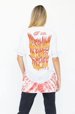 CASH BPxMTN DEW Down In Flames V-Dye Tee Shirts