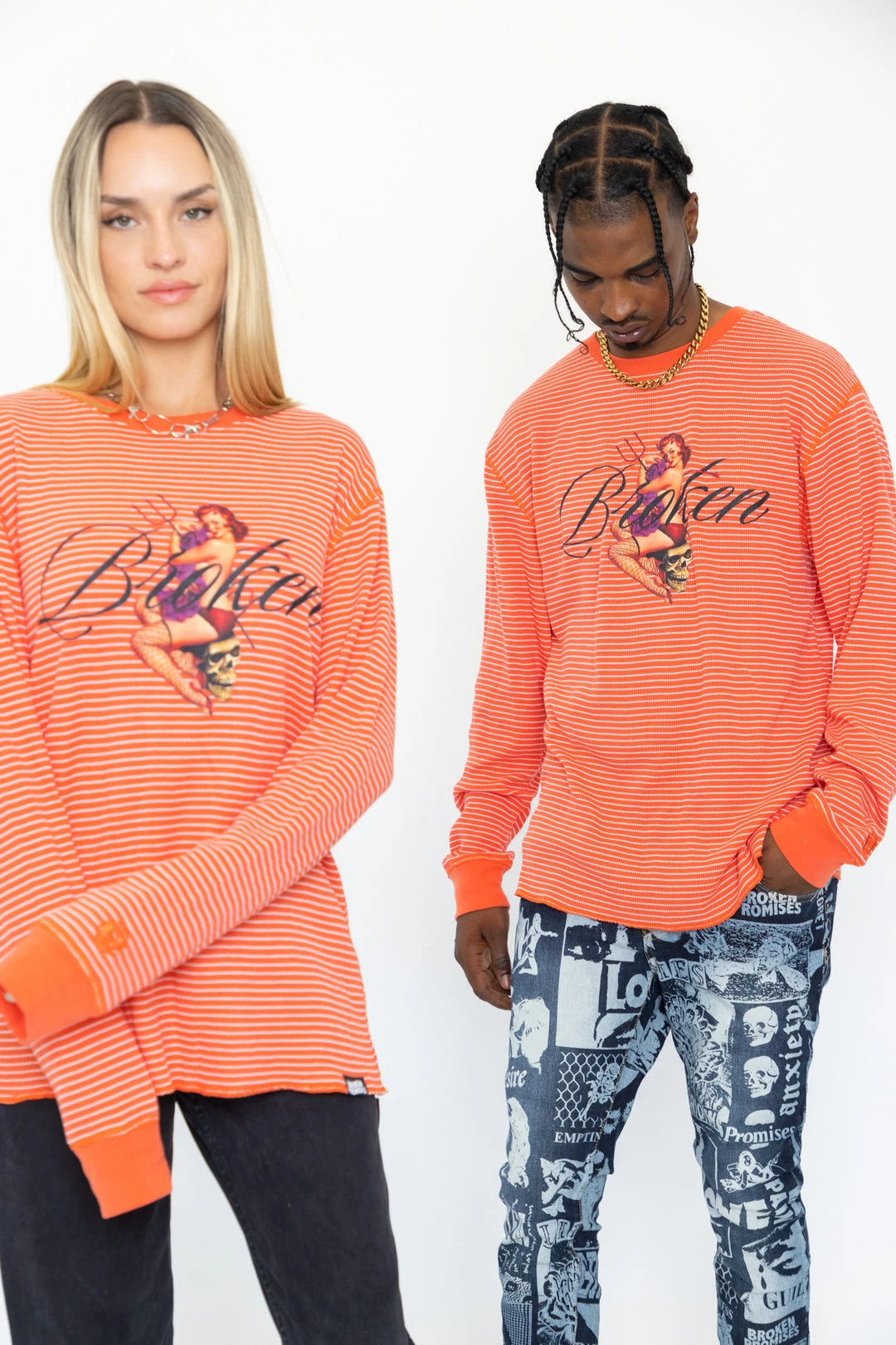 BROKEN PROMISES Shirts Wicked Pinup Thermal