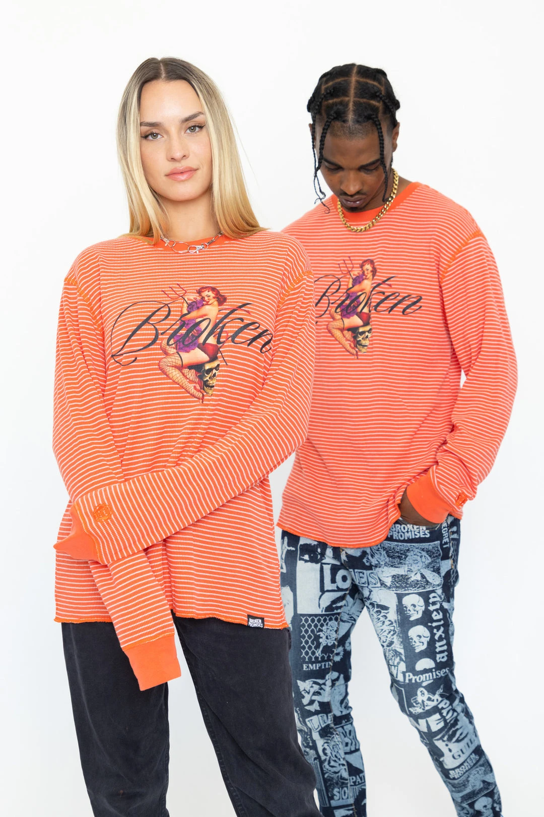 BROKEN PROMISES Shirts Wicked Pinup Thermal