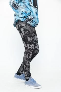 BROKEN PROMISES Tabloid Denim - Black