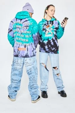 CASH Hoodies Delete Me Tie Dye Hoodie