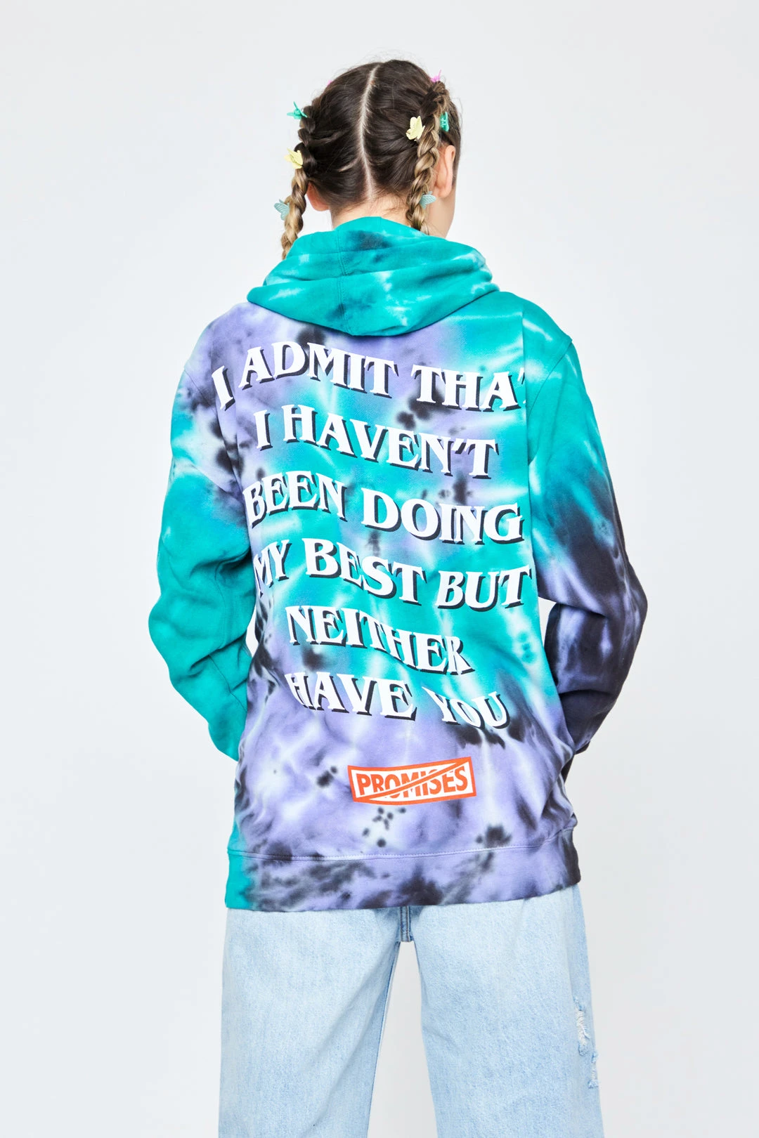 CASH Hoodies Delete Me Tie Dye Hoodie