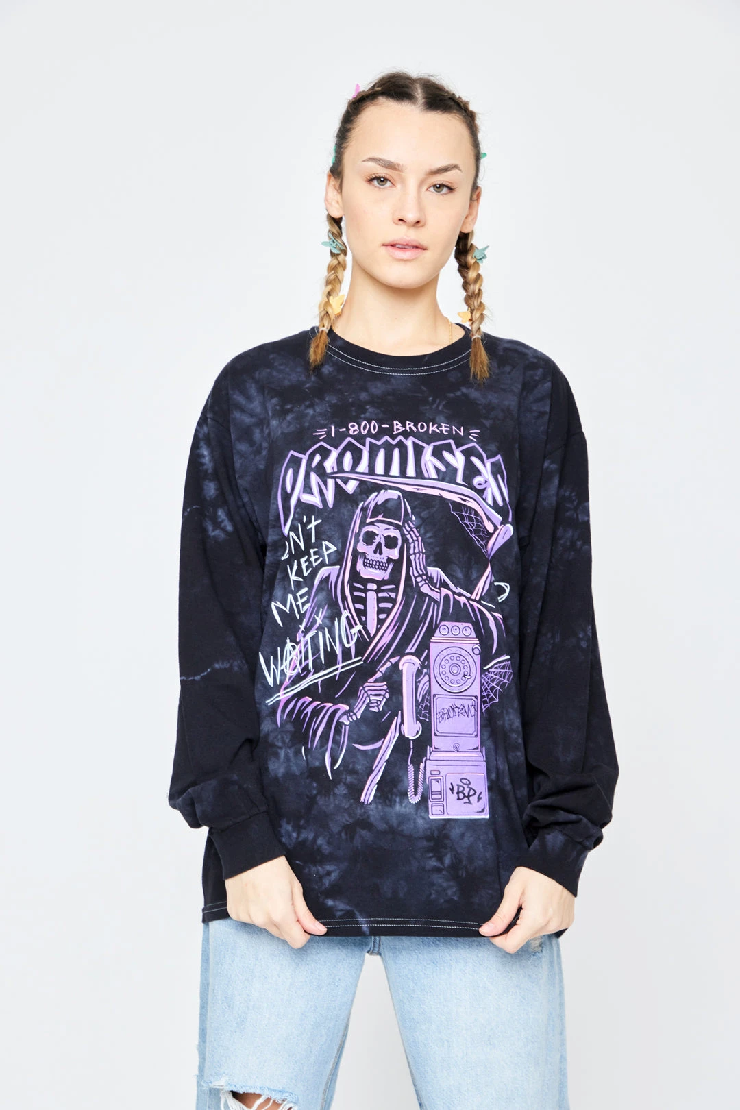 BROKEN PROMISES Call Waiting Purple TD LST Shirts